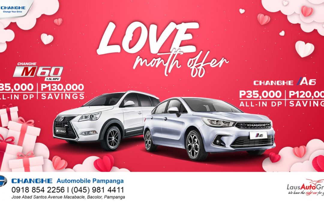 Changhe Love Month Offer